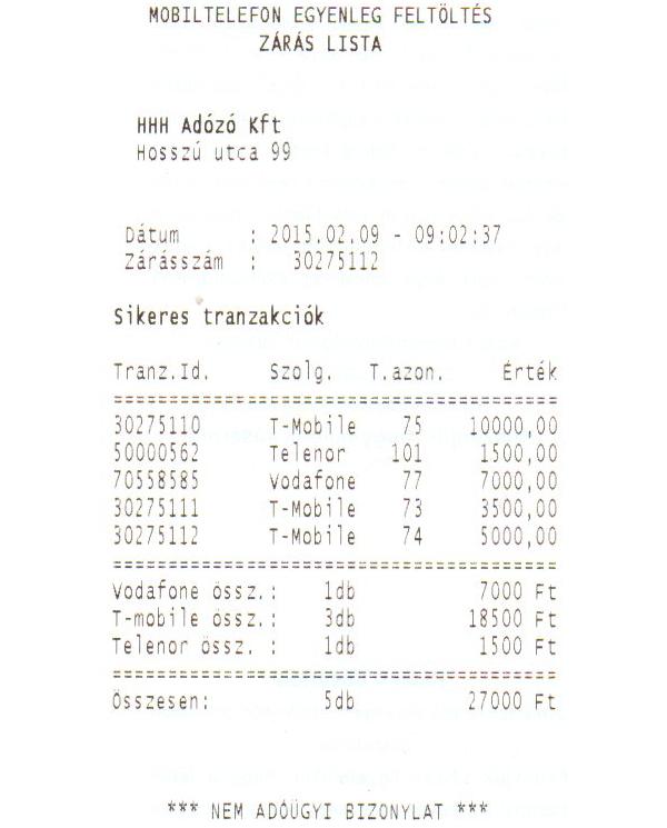 Mobilegyenleg feltöltés